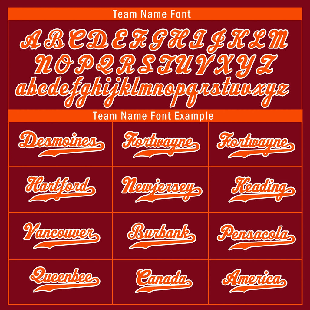 Custom Brown Classic Style Orange Authentic Baseball Jersey - Coolcustomize