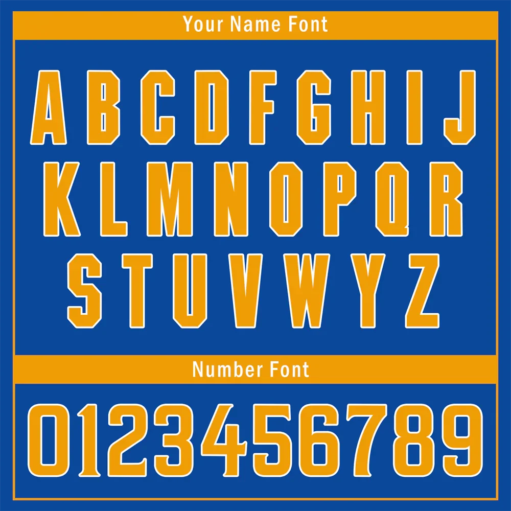 Custom Blue Classic Style Orange Authentic Baseball Jersey - Coolcustomize