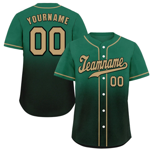 Custom Fade Fashion Grey Authentic Baseball Jersey - Coolcustomize