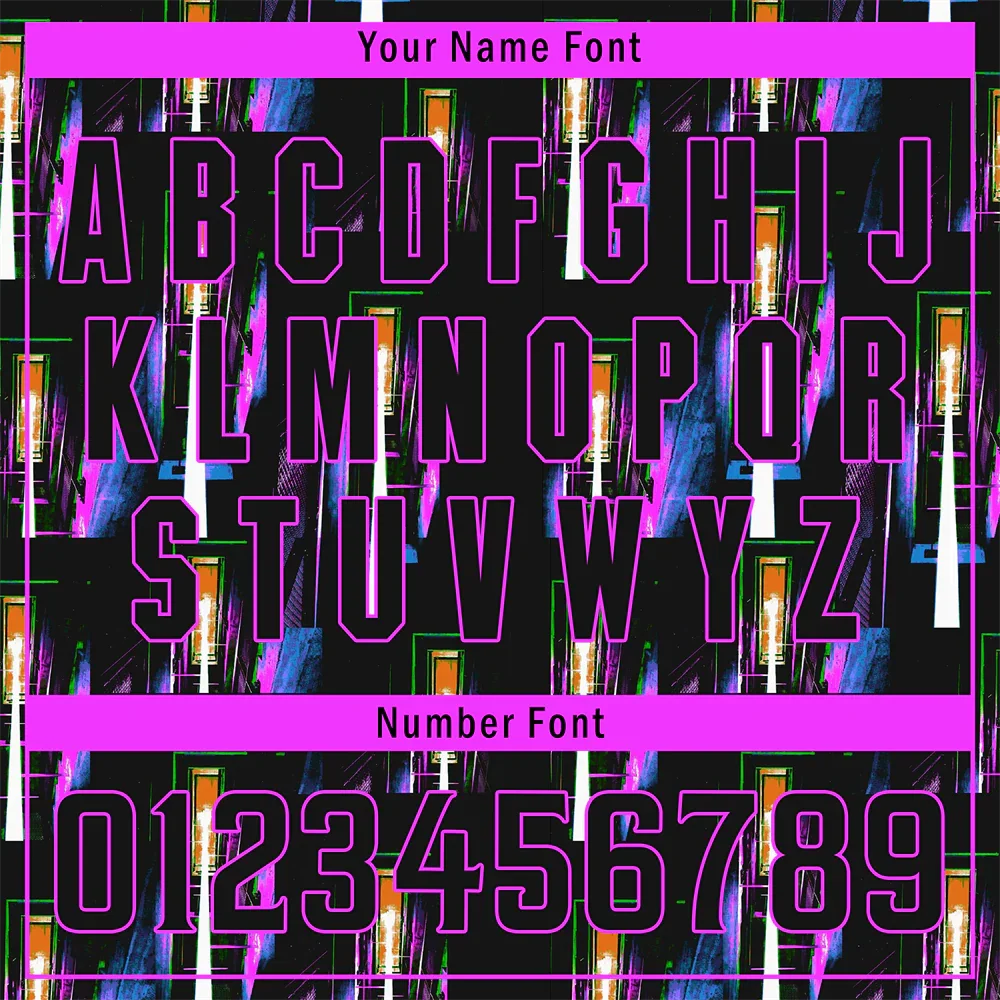 Custom Colorful Graffiti Pattern Black Authentic Baseball Jersey - Coolcustomize