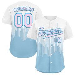 Custom White Aqua City Edition Pink Authentic Baseball Jersey BSBJ0a-bc0fbb7