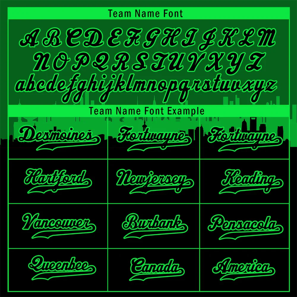 Custom Green Black City Edition Black Authentic Baseball Jersey BSBJ0a-bc0fbb9 - Coolcustomize