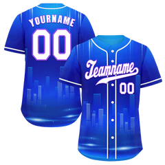 Custom Blue City Edition White Authentic Baseball Jersey BSBJ0a-bc0fbce