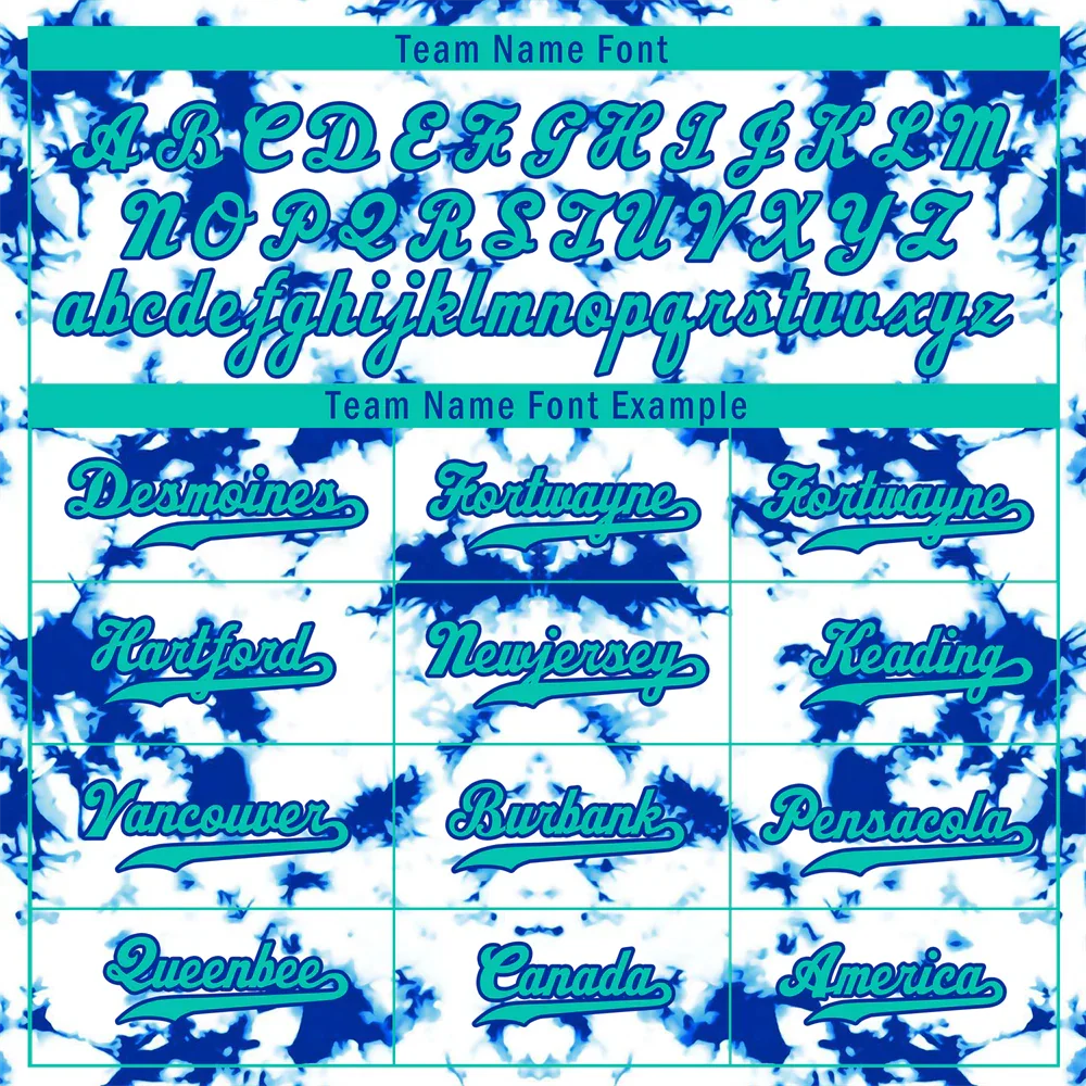 Custom White Blue Tie Dye Aqua Authentic Baseball Jersey BSBJ0a-bc0fbee - Coolcustomize