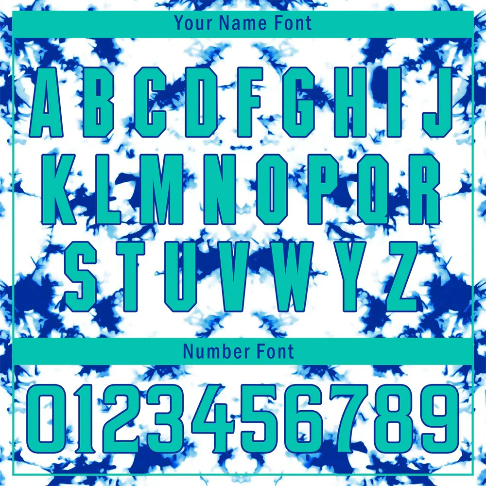 Custom White Blue Tie Dye Aqua Authentic Baseball Jersey BSBJ0a-bc0fbee - Coolcustomize