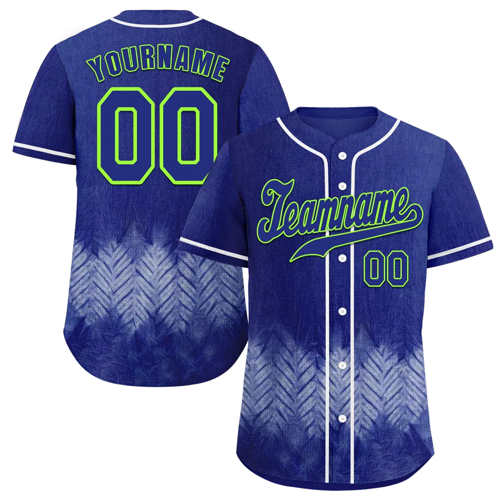 Custom Blue Tie Dye Blue Authentic Baseball Jersey BSBJ0a-bc0fbfa - Coolcustomize