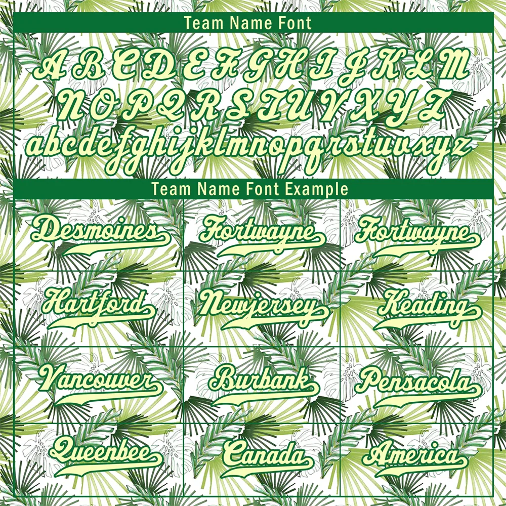 Custom Green Hawaii White Authentic Baseball Jersey BSBJ0a-bc0fb70 - Coolcustomize