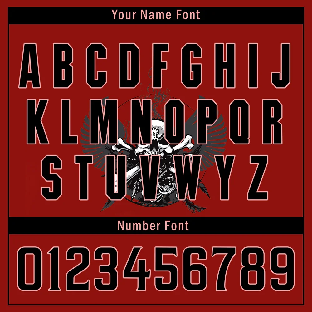 Custom Red Black Skull Fashion Black Authentic Baseball Jersey BSBJ0a-bc0fb9e - Coolcustomize