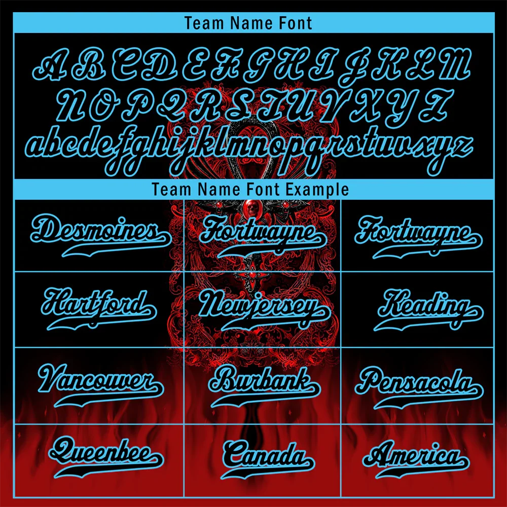 Custom Black Red Skull Fashion Black Authentic Baseball Jersey BSBJ0a-bc0fb97 - Coolcustomize