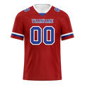 Custom Brown Classic Style Blue Personalized Authentic Football Jersey FBJ02-bc0f00f - Coolcustomize