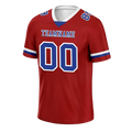 Custom Brown Classic Style Blue Personalized Authentic Football Jersey FBJ02-bc0f00f - Coolcustomize