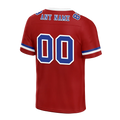 Custom Brown Classic Style Blue Personalized Authentic Football Jersey FBJ02-bc0f00f - Coolcustomize