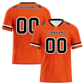 Custom Orange Classic Style Black Personalized Authentic Football Jersey FBJ02-bc0f0a0 - Coolcustomize