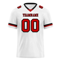 Custom White Classic Style Red Personalized Authentic Football Jersey FBJ02-bc0f0ab - Coolcustomize