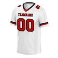 Custom White Classic Style Red Personalized Authentic Football Jersey FBJ02-bc0f0ab - Coolcustomize