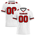 Custom White Classic Style Red Personalized Authentic Football Jersey FBJ02-bc0f0ab - Coolcustomize