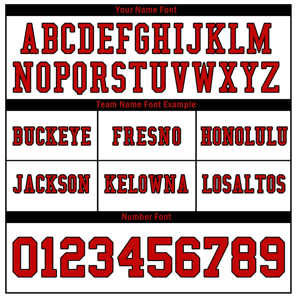 Custom White Classic Style Red Personalized Authentic Football Jersey FBJ02-bc0f0ab - Coolcustomize