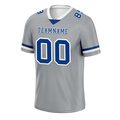 Custom Grey Classic Style Blue Personalized Authentic Football Jersey FBJ02-bc0f0ac - Coolcustomize