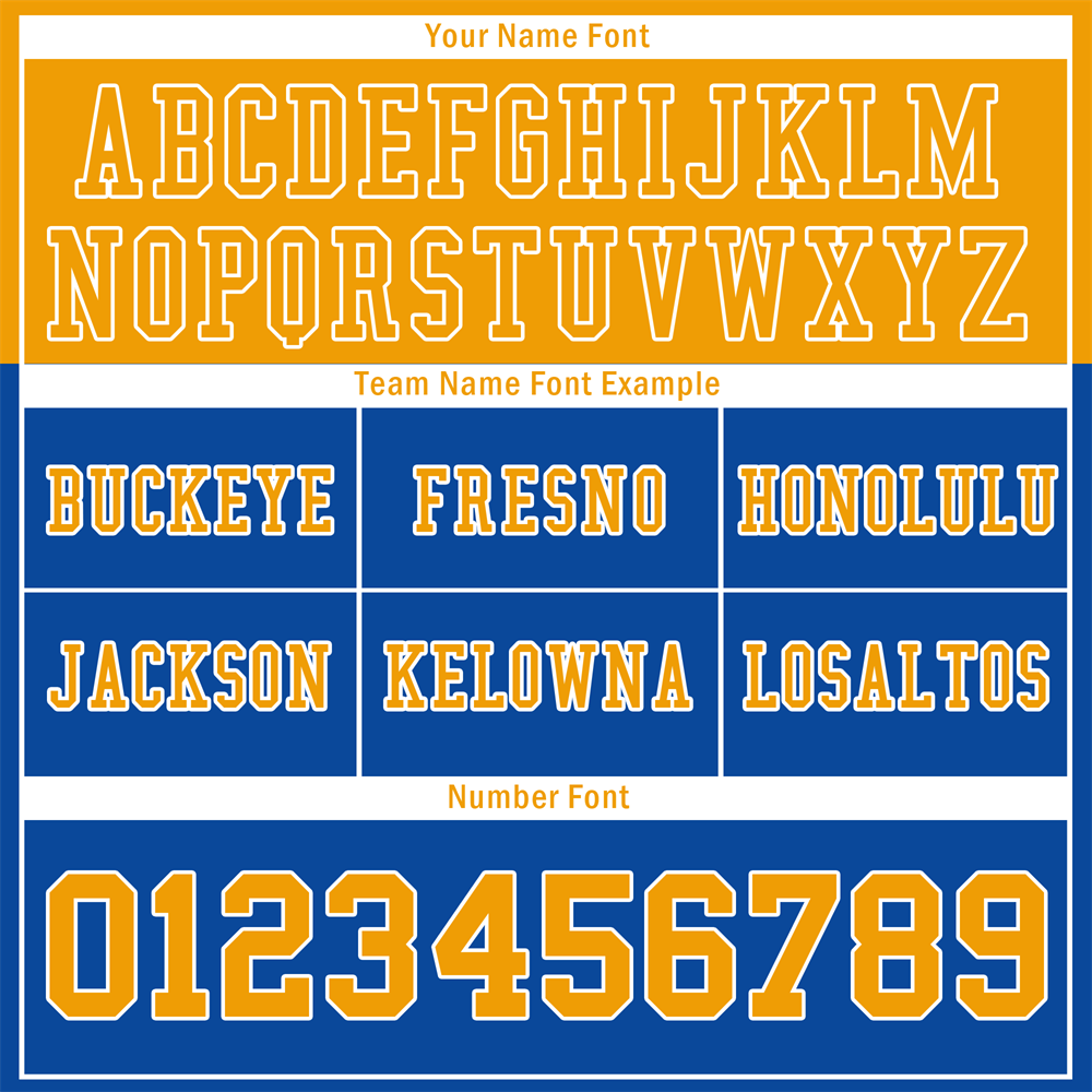 Custom Blue Orange Raglan Sleeves Orange Personalized Authentic Football Jersey FBJ02-bc0f0a7 - Coolcustomize