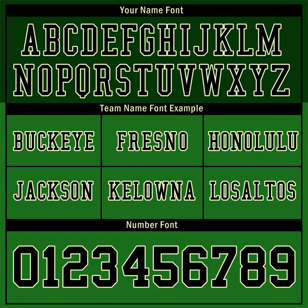 Custom Green Raglan Sleeves Black Personalized Authentic Football Jersey FBJ02-bc0f0ba - Coolcustomize