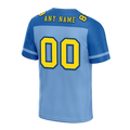 Custom Aqua Raglan Sleeves Yellow Personalized Authentic Football Jersey FBJ02-bc0f0bb - Coolcustomize