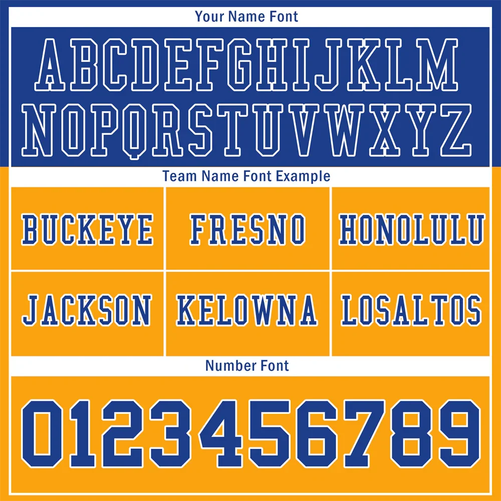 Custom Yellow Blue Raglan Sleeves Blue Personalized Authentic Football Jersey FBJ02-bc0f0be - Coolcustomize