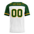 Custom White Green Raglan Sleeves Green Personalized Authentic Football Jersey FBJ02-bc0f0b7 - Coolcustomize