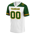 Custom White Green Raglan Sleeves Green Personalized Authentic Football Jersey FBJ02-bc0f0b7 - Coolcustomize