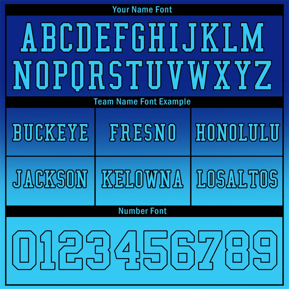Custom Blue Aqua Fade Fashion Aqua Personalized Authentic Football Jersey FBJ02-bc0f0ce - Coolcustomize