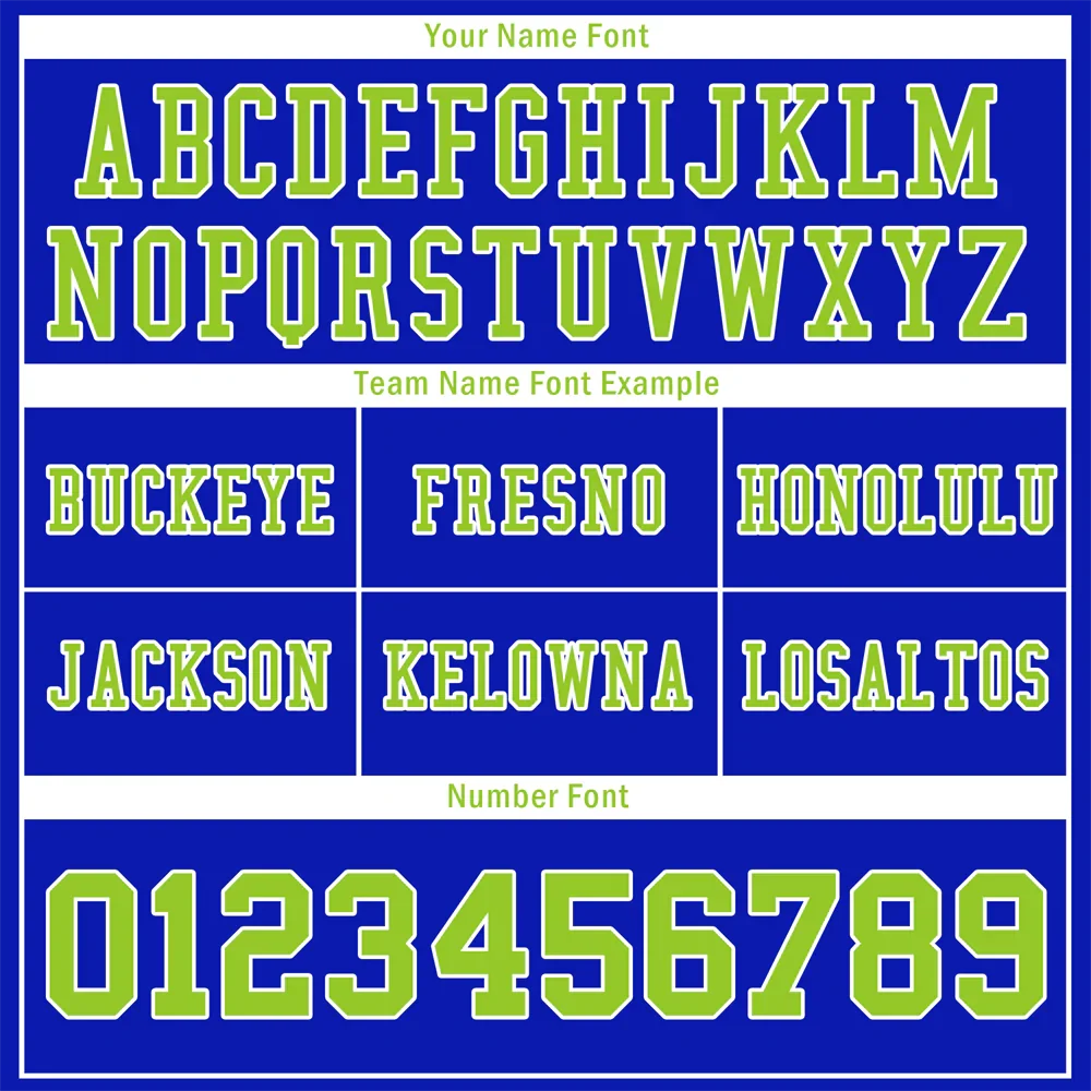 Custom Blue Green Two Tone Green Personalized Authentic Football Jersey FBJ02-bc0fa0c - Coolcustomize