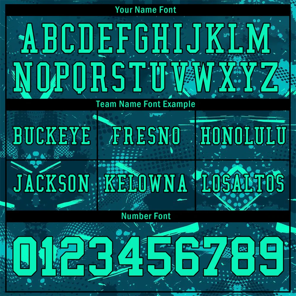 Custom Green Graffiti Pattern Green Personalized Authentic Football Jersey FBJ02-bc0fab8 - Coolcustomize