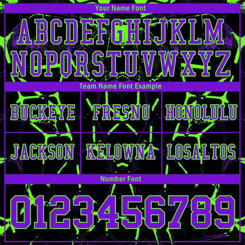 Custom Black Graffiti Pattern Purple Personalized Authentic Football Jersey FBJ02-bc0fac0 - Coolcustomize