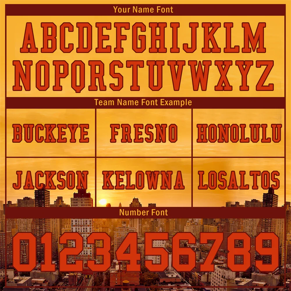 Custom Yellow Graffiti Pattern Orange Personalized Authentic Football Jersey FBJ02-bc0fad8 - Coolcustomize