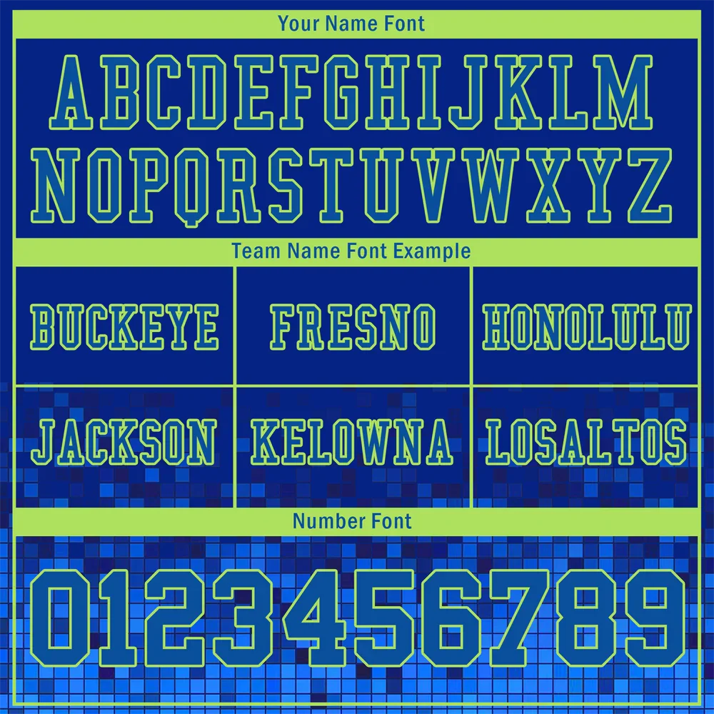 Custom Blue 3D Pattern Blue Personalized Authentic Football Jersey FBJ02-bc0fafb - Coolcustomize