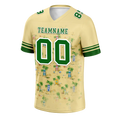 Custom Yellow Hawaii Green Personalized Authentic Football Jersey FBJ02-bc0fa9b - Coolcustomize