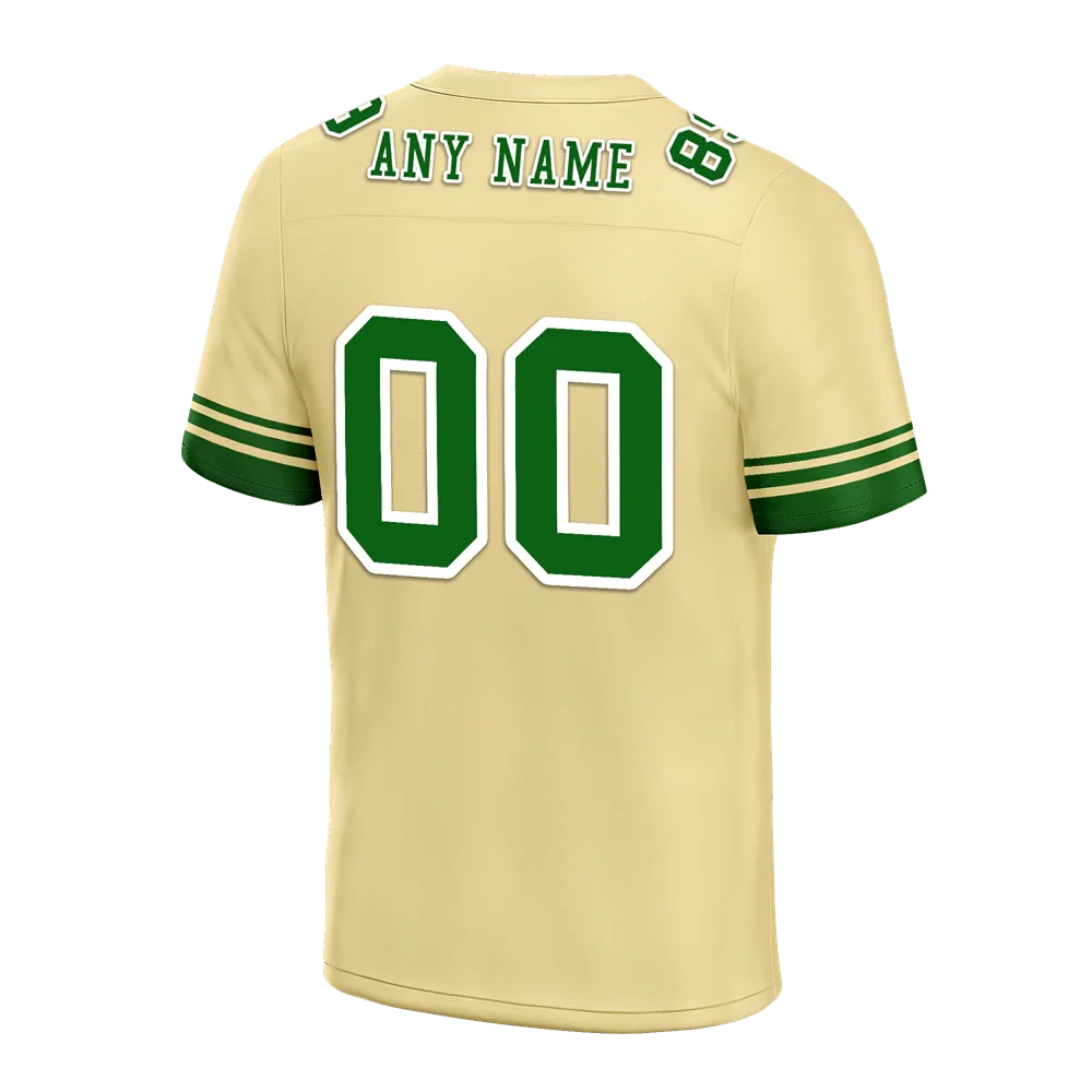 Custom Yellow Hawaii Green Personalized Authentic Football Jersey FBJ02-bc0fa9b - Coolcustomize