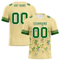 Custom Yellow Hawaii Green Personalized Authentic Football Jersey FBJ02-bc0fa9b - Coolcustomize