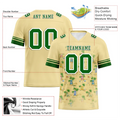 Custom Yellow Hawaii Green Personalized Authentic Football Jersey FBJ02-bc0fa9b - Coolcustomize