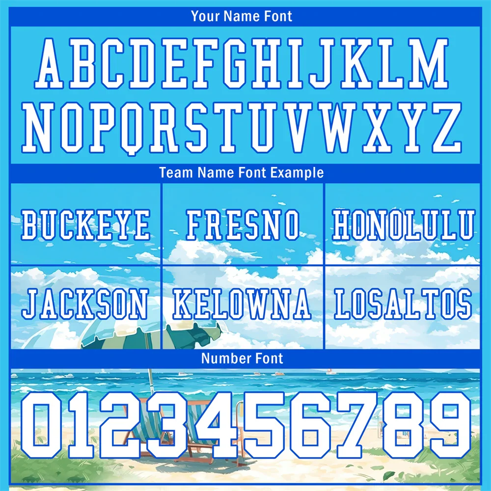 Custom Aqua Hawaii White Personalized Authentic Football Jersey FBJ02-bc0fa99 - Coolcustomize