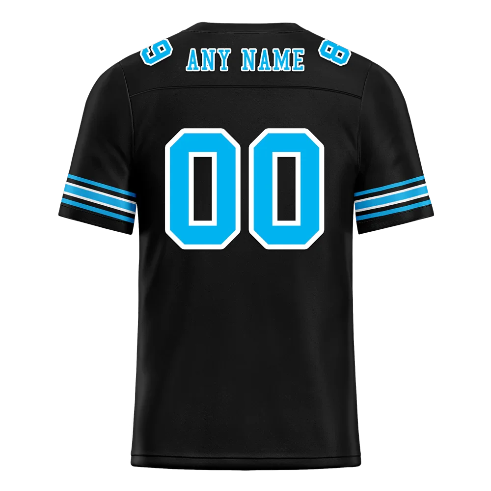 Custom Black Drift Fashion Aqua Personalized Authentic Football Jersey FBJ02-bc0fb0a - Coolcustomize