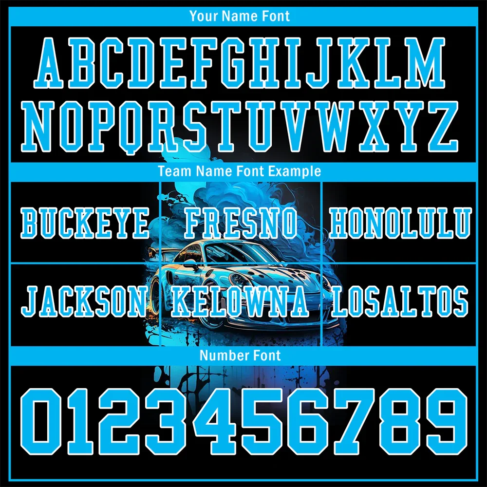 Custom Black Drift Fashion Aqua Personalized Authentic Football Jersey FBJ02-bc0fb0a - Coolcustomize