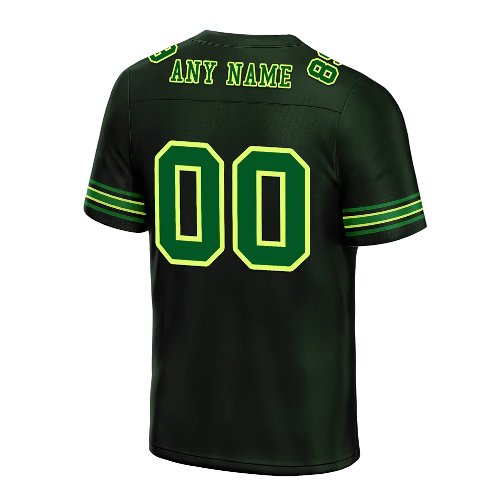 Custom Black Drift Fashion Green Personalized Authentic Football Jersey FBJ02-bc0fb0b - Coolcustomize