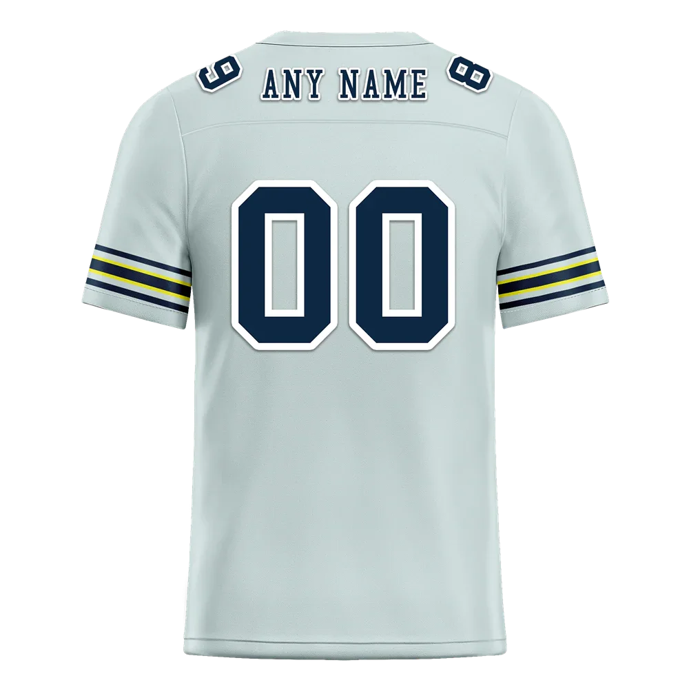 Custom Grey Drift Fashion Black Personalized Authentic Football Jersey FBJ02-bc0fb0c - Coolcustomize