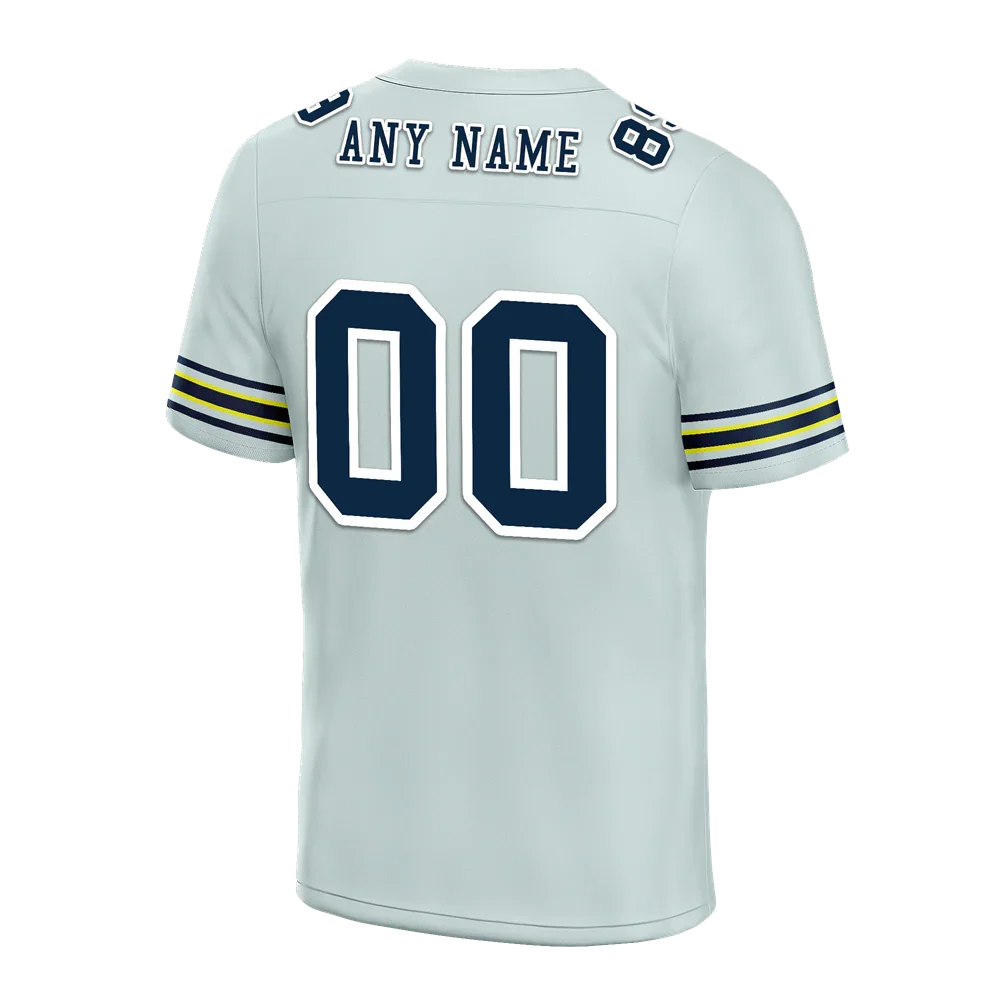 Custom Grey Drift Fashion Black Personalized Authentic Football Jersey FBJ02-bc0fb0c - Coolcustomize