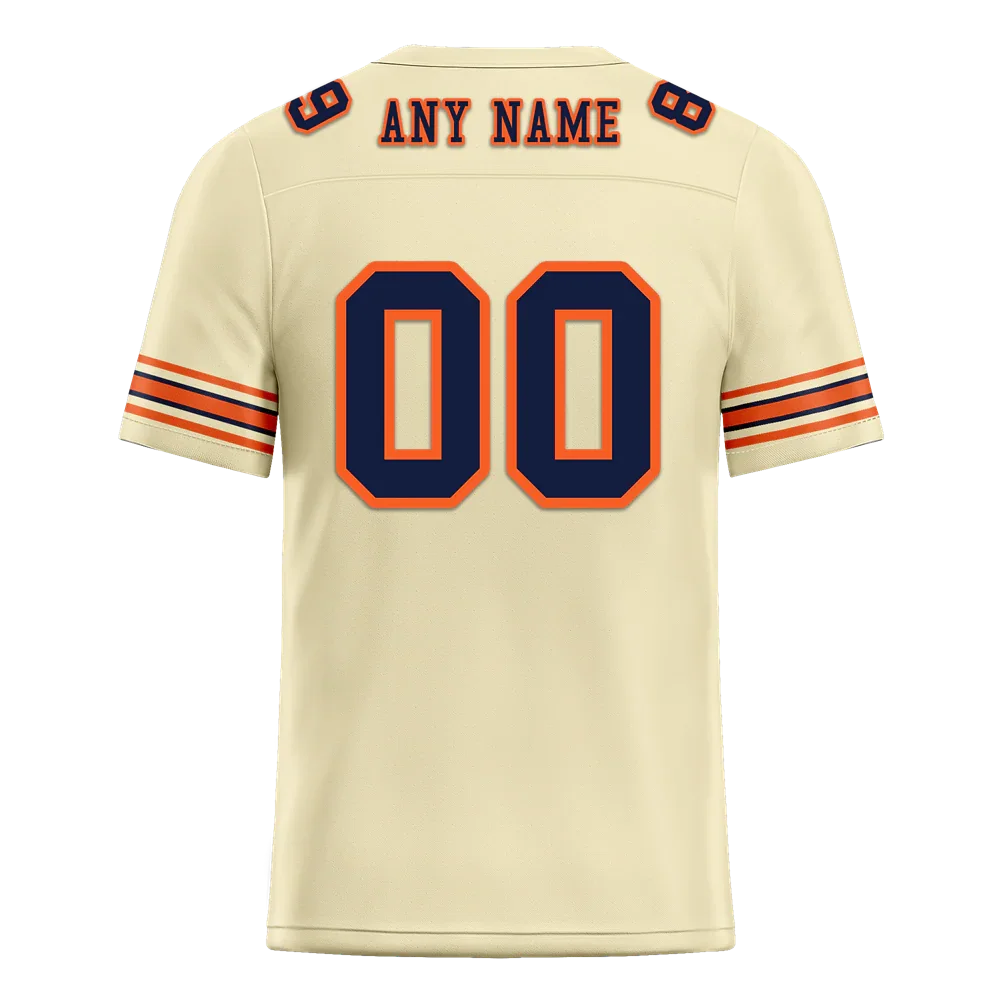 Custom Yellow Orange Drift Fashion Black Personalized Authentic Football Jersey FBJ02-bc0fb0f - Coolcustomize