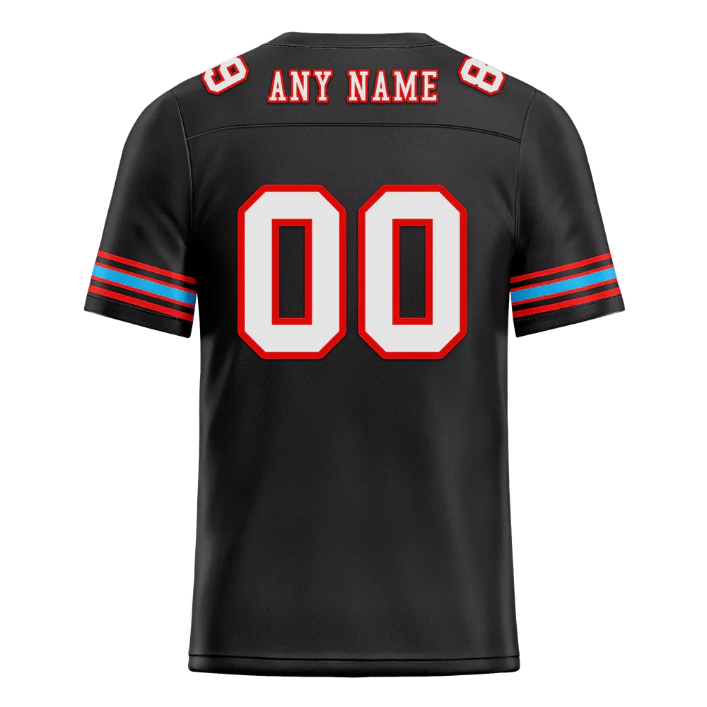 Custom Black Drift Fashion White Personalized Authentic Football Jersey FBJ02-bc0fba0 - Coolcustomize