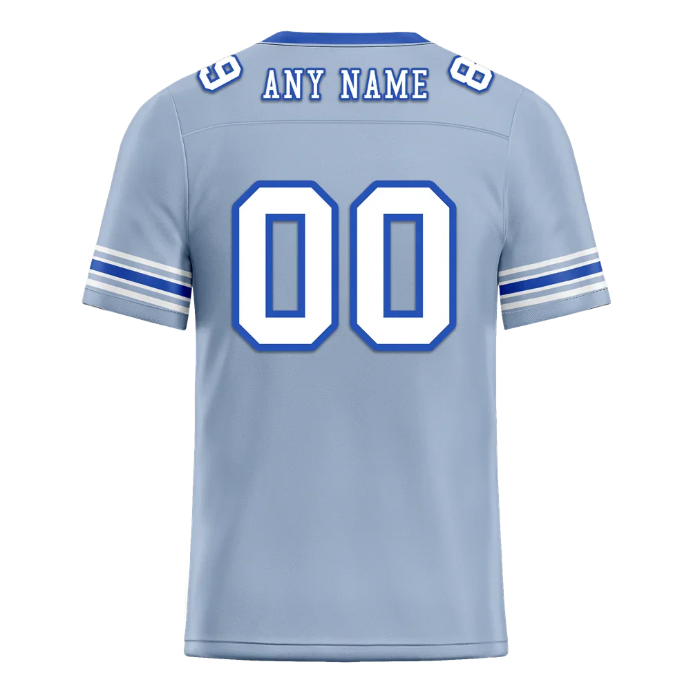 Custom Aqua Skull Fashion White Personalized Authentic Football Jersey FBJ02-bc0fbac - Coolcustomize