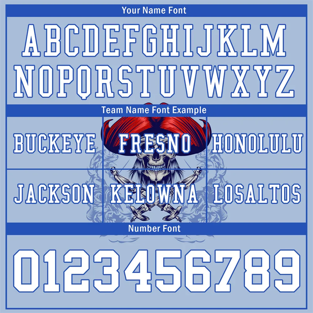 Custom Aqua Skull Fashion White Personalized Authentic Football Jersey FBJ02-bc0fbac - Coolcustomize