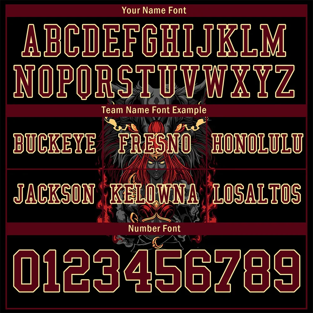 Custom Black Skull Fashion Brown Personalized Authentic Football Jersey FBJ02-bc0fbbf - Coolcustomize