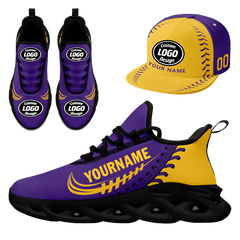 Custom MaxSoul Shoes and Hat Combo Personalized JH-bd0b00ea-bb